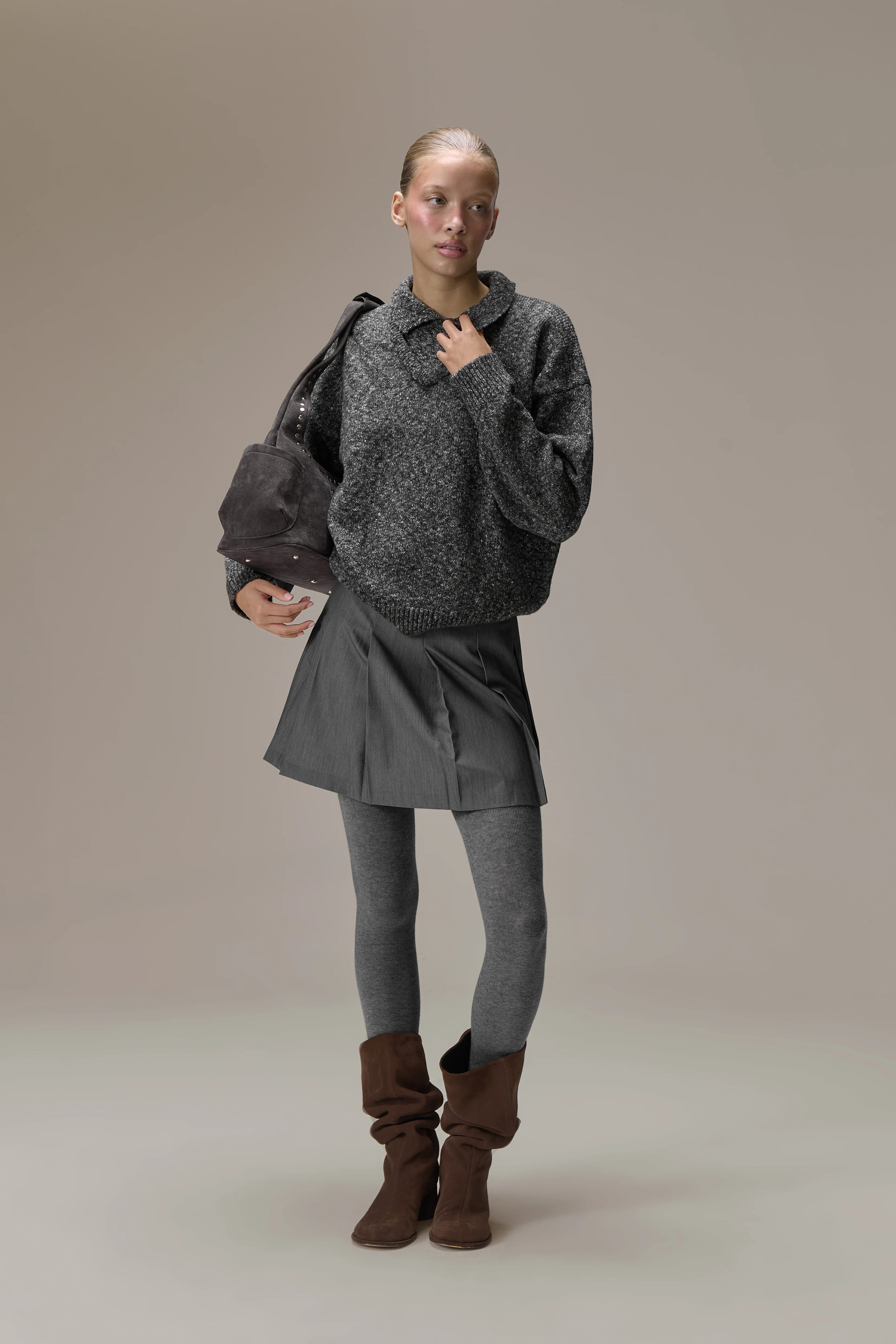 Academia Knit Sweater - Image 4
