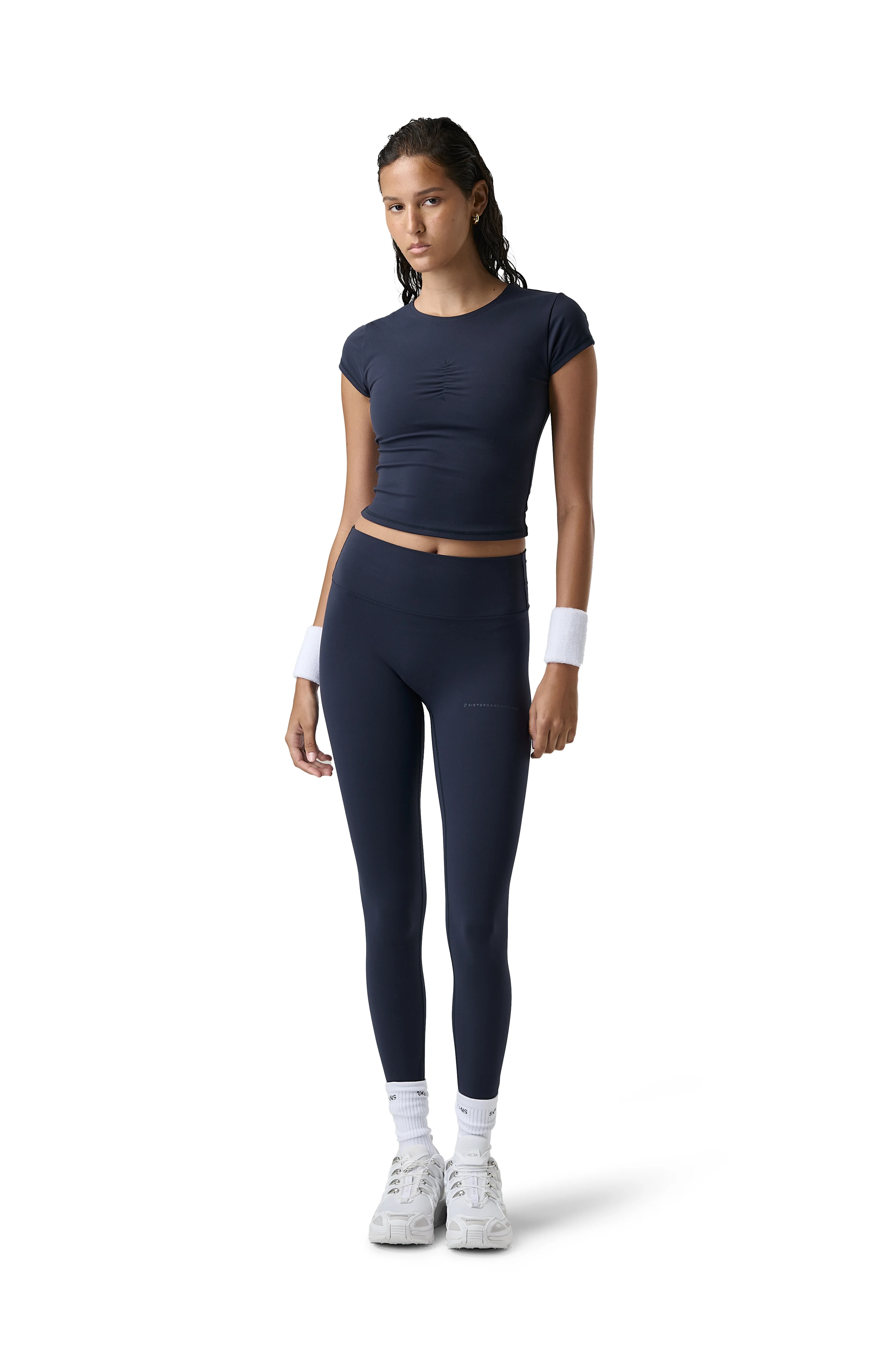 Barre Baby Sports Tee in Blueberry - Image 6