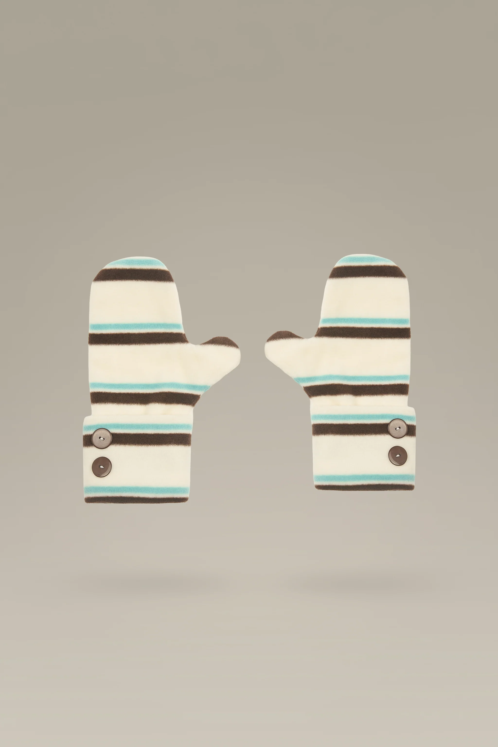 Benson Striped Mittens - Image 4