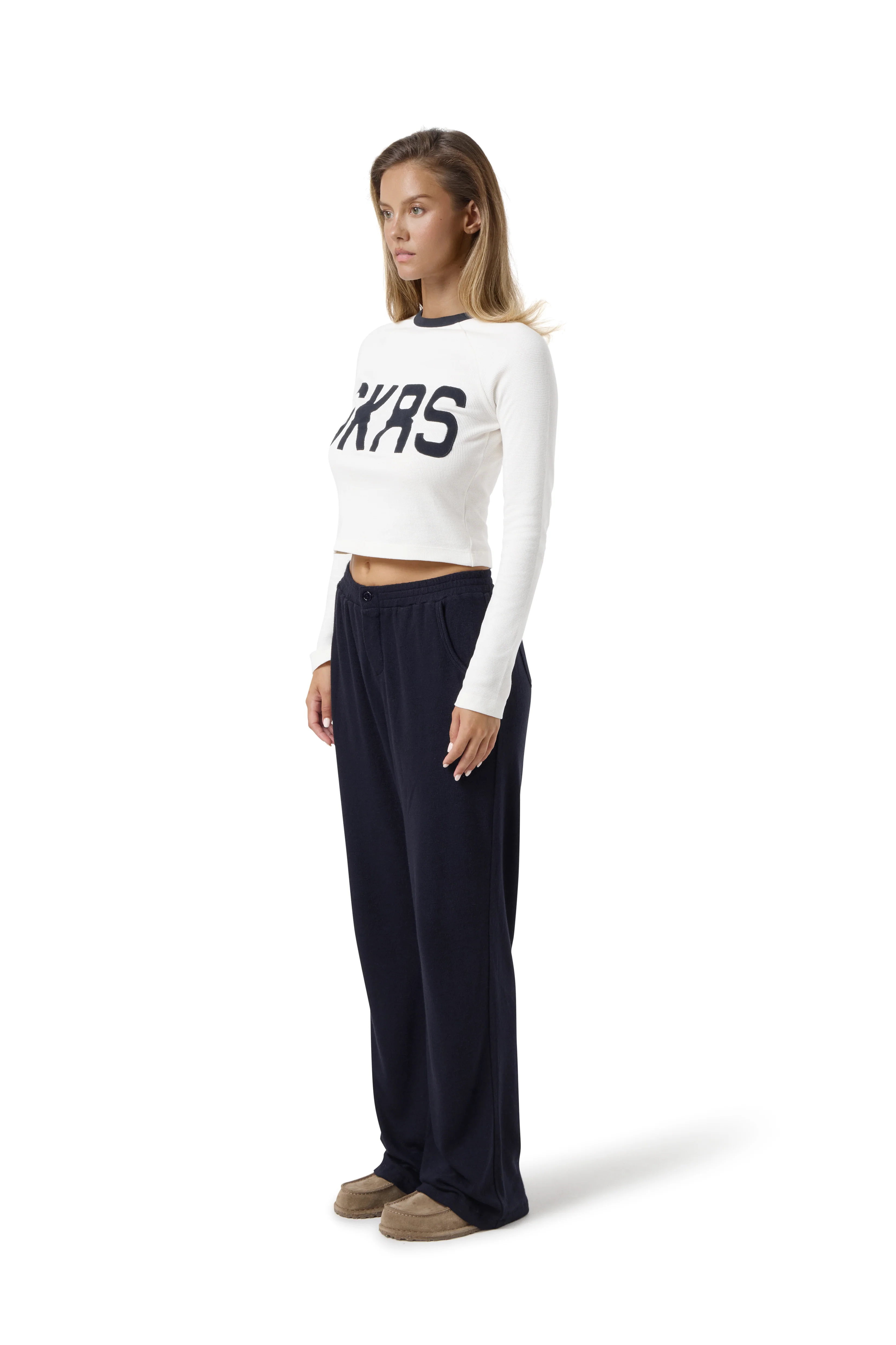 Cabin Waffle Raglan Top - Image 2