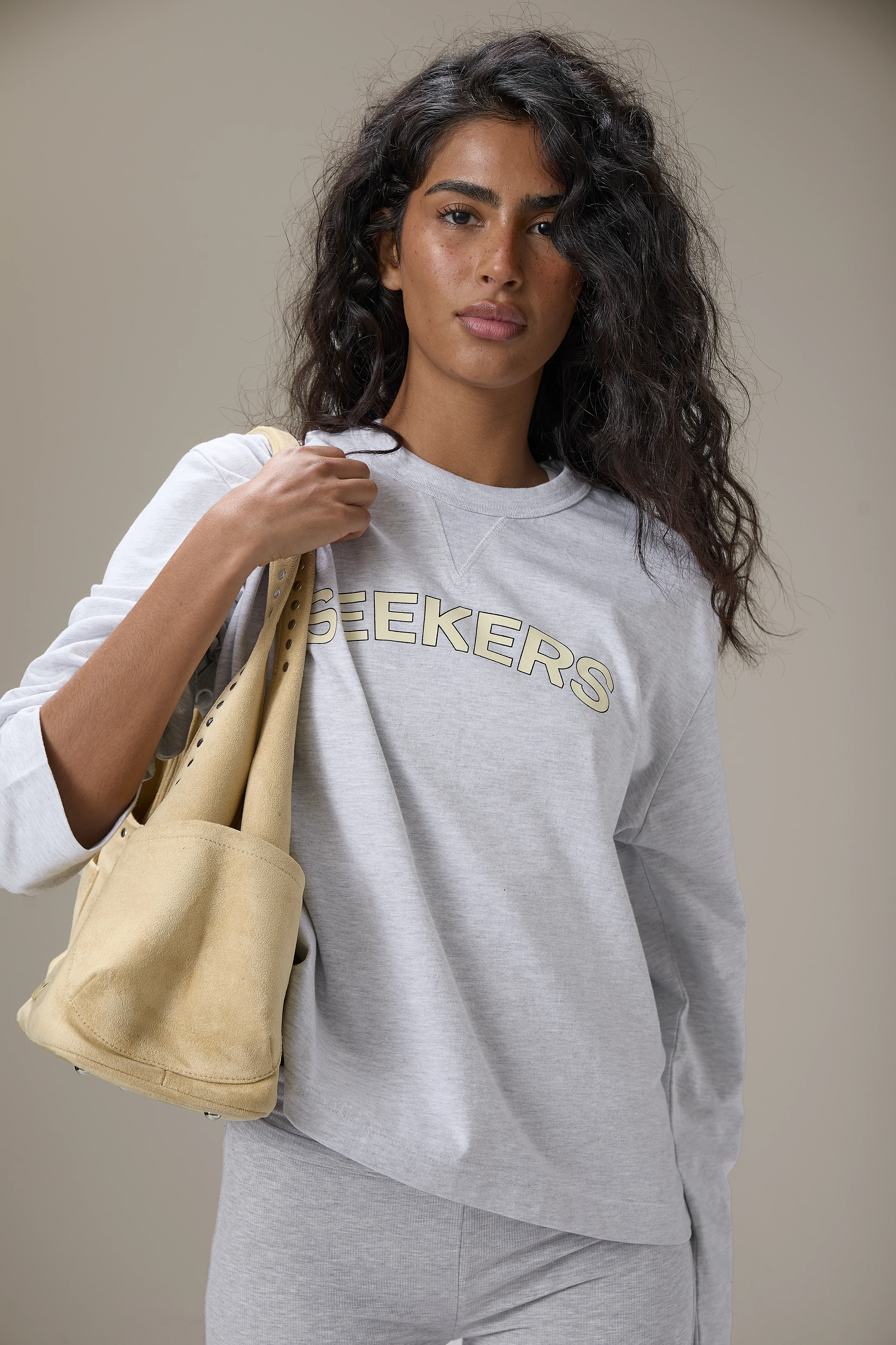 Dylan Oversized Long Sleeve Graphic Tee - Image 2