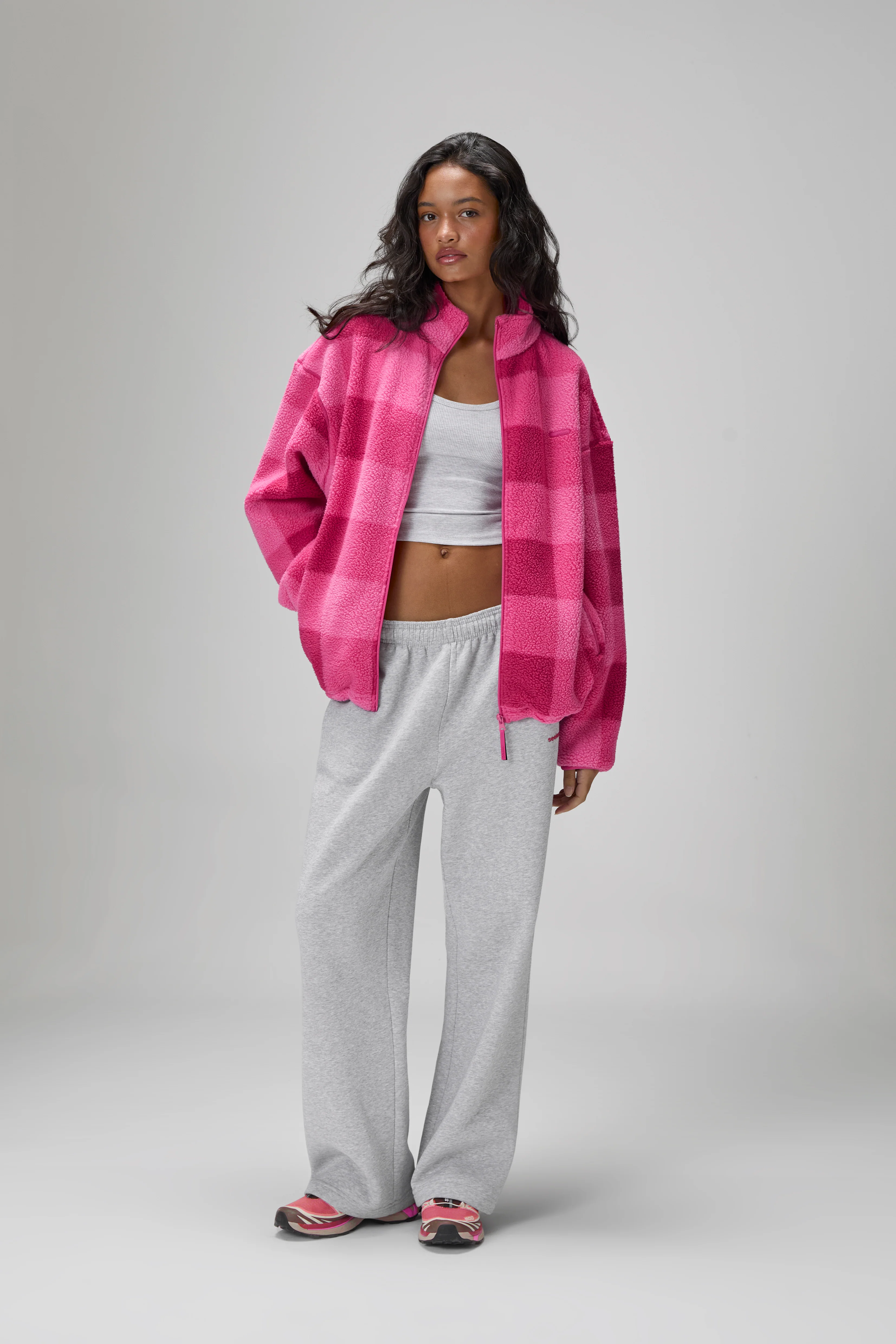 Farley Fleece in Hottest Pink - Image 5