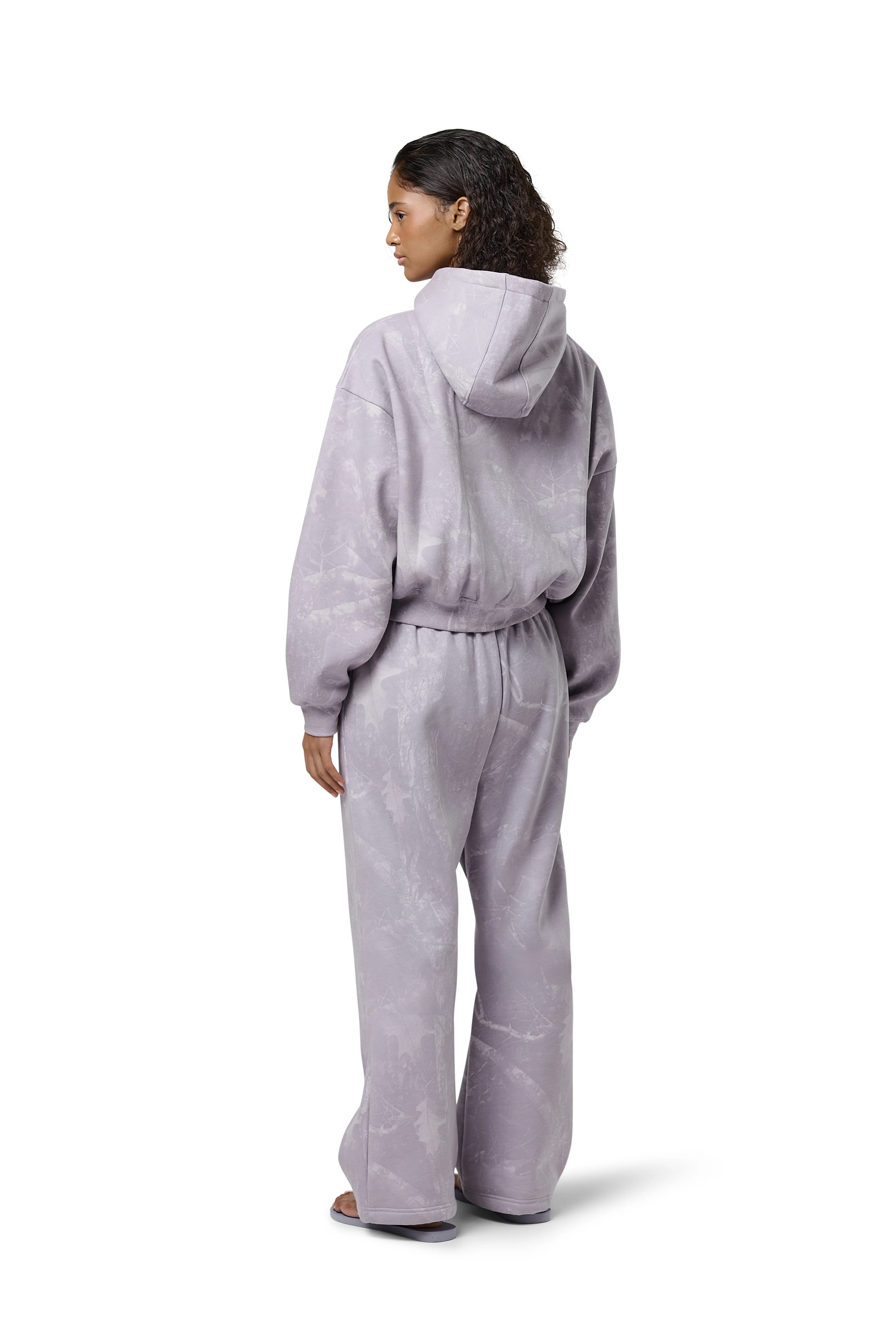 Ranch Shrunken Hoodie in Lilac - Image 6
