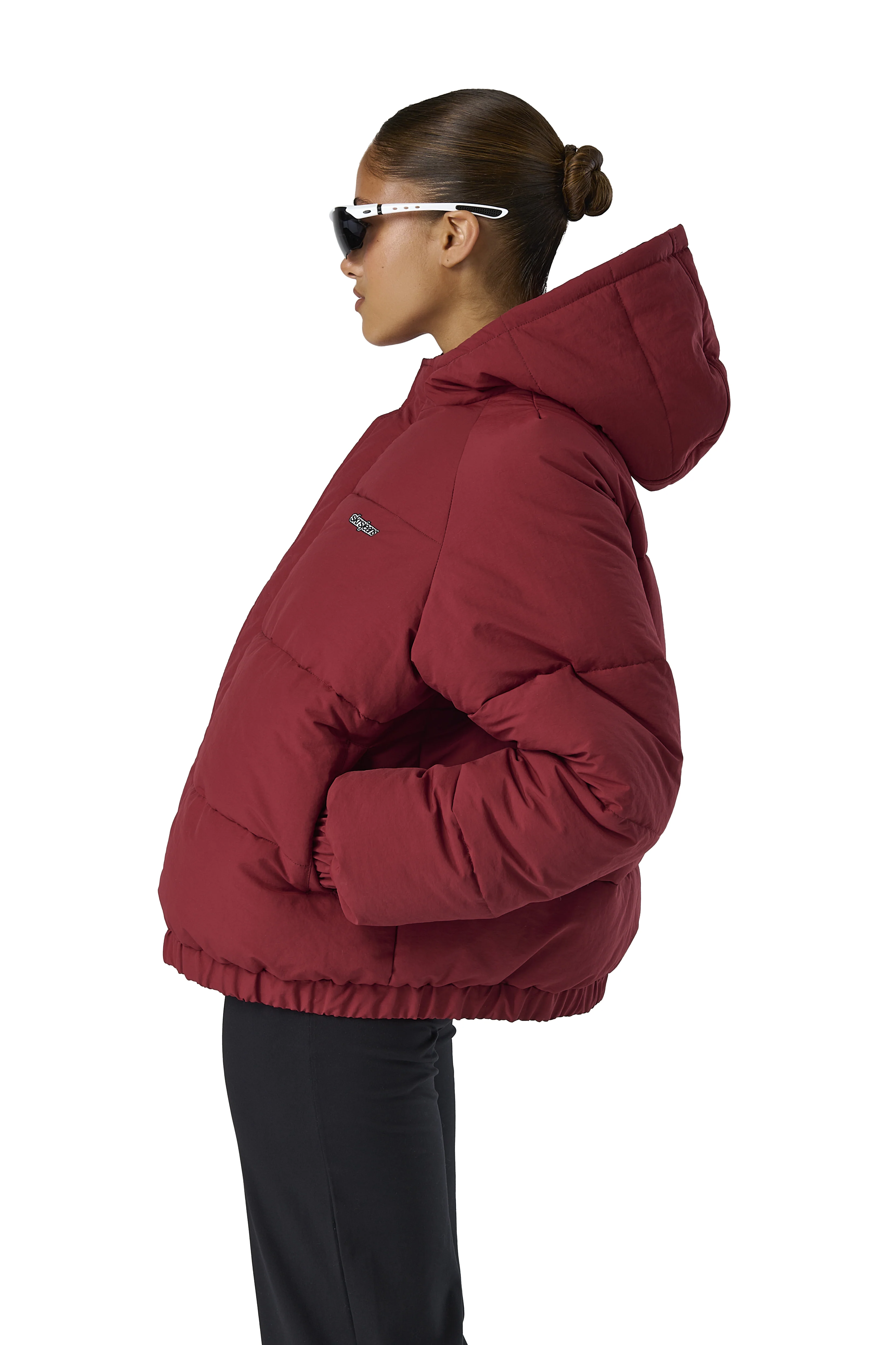 Seekers Puffer Coat in Alert - Image 3