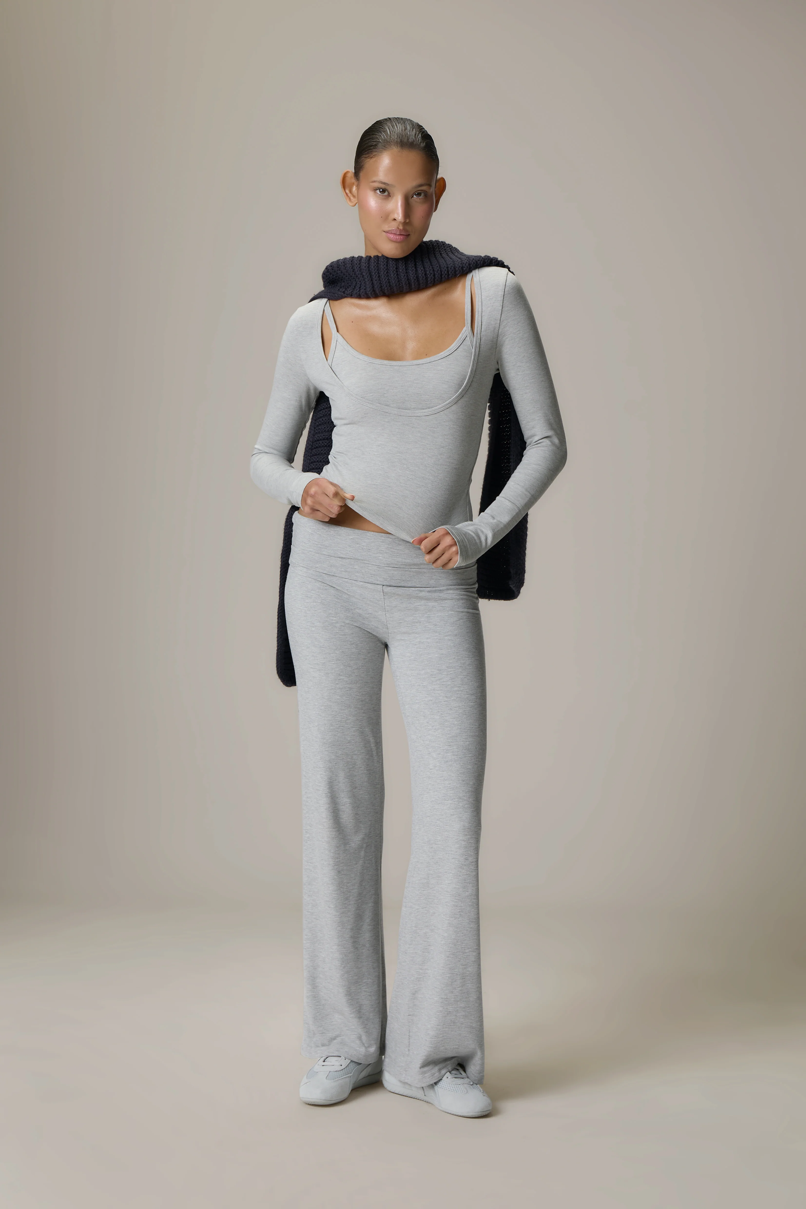 Stack Layered Long Sleeve Top - Image 3