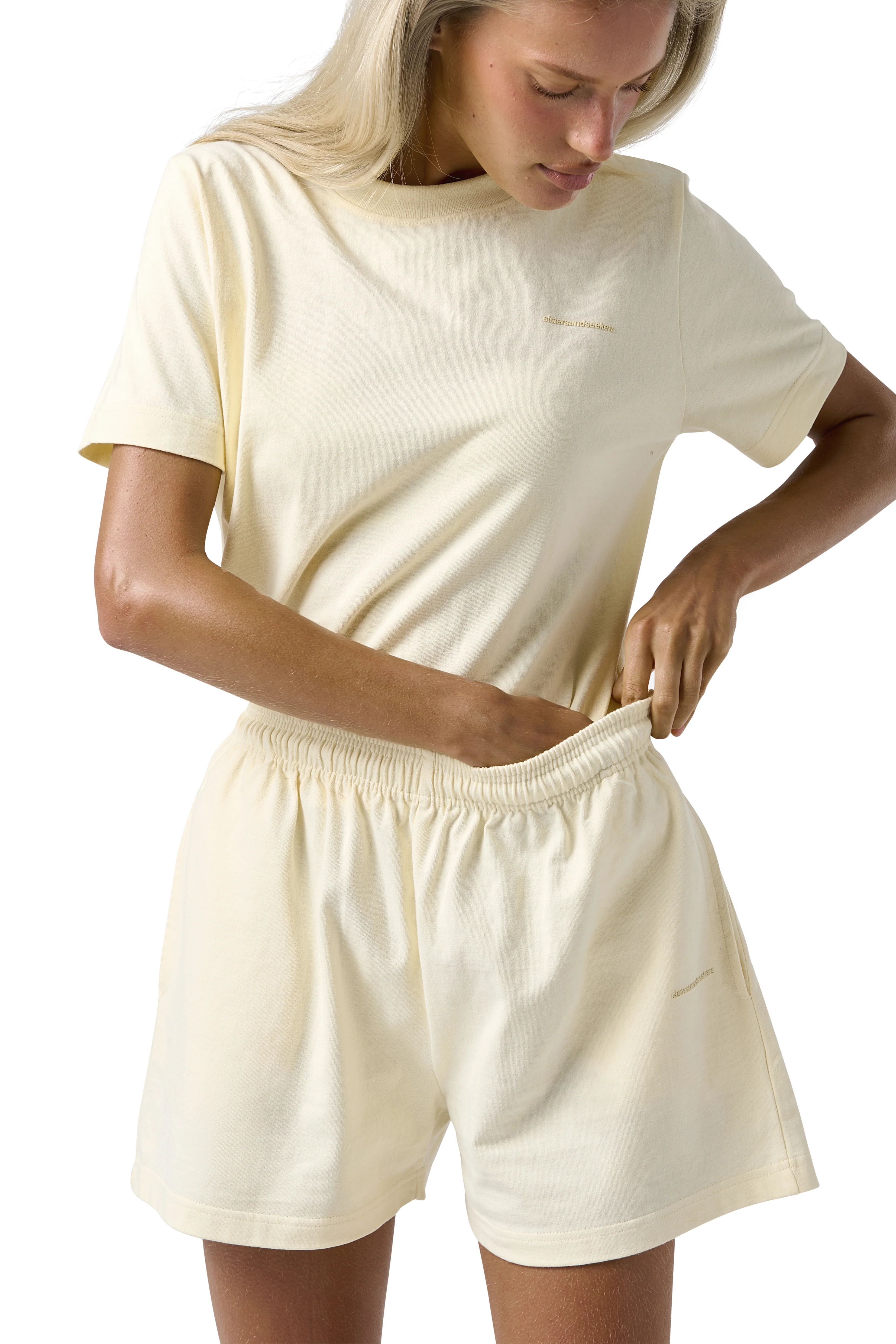 Trademark Lite Shorts in Butter Yellow - Image 6