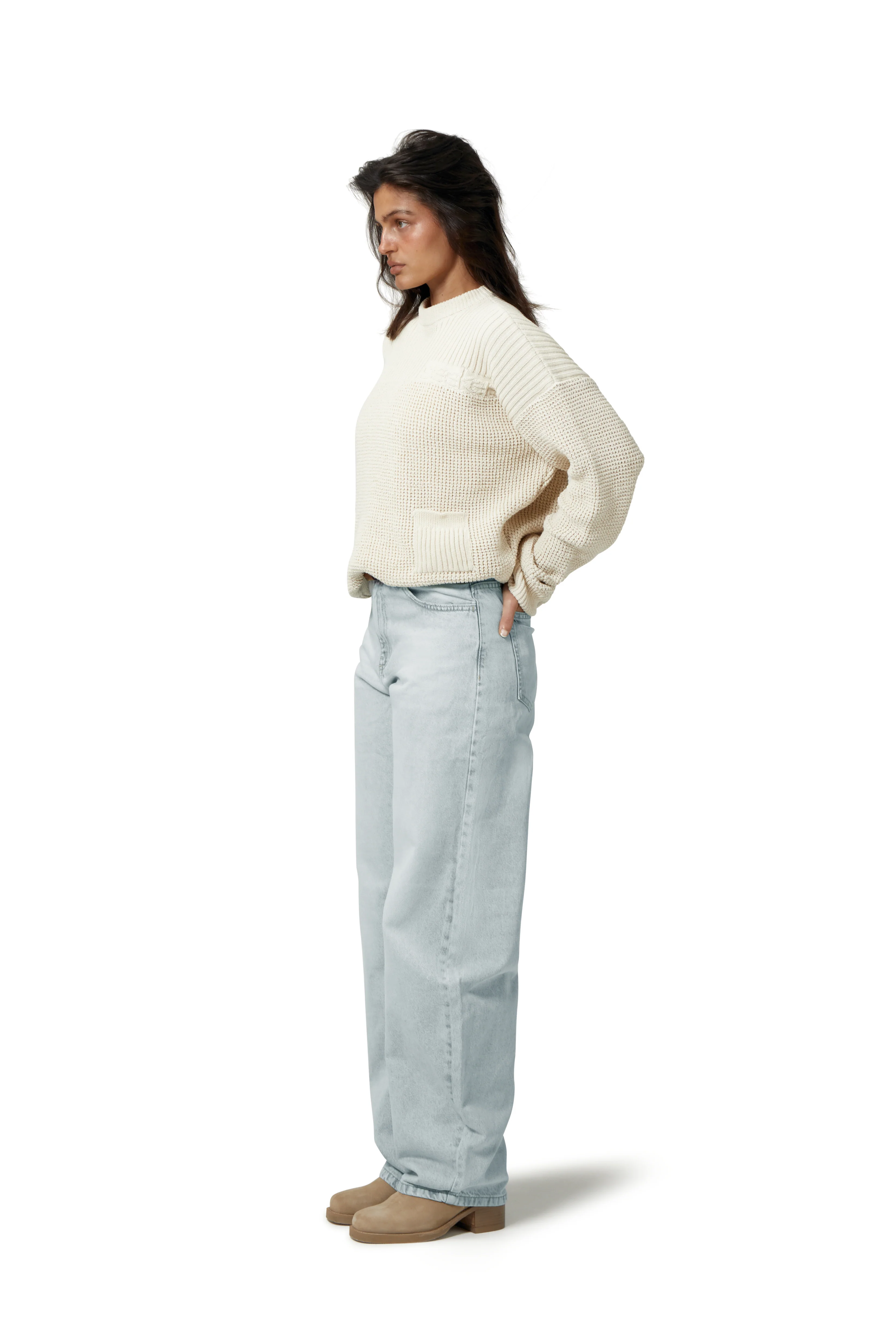 Walter Waffle Knit Sweater - Image 3