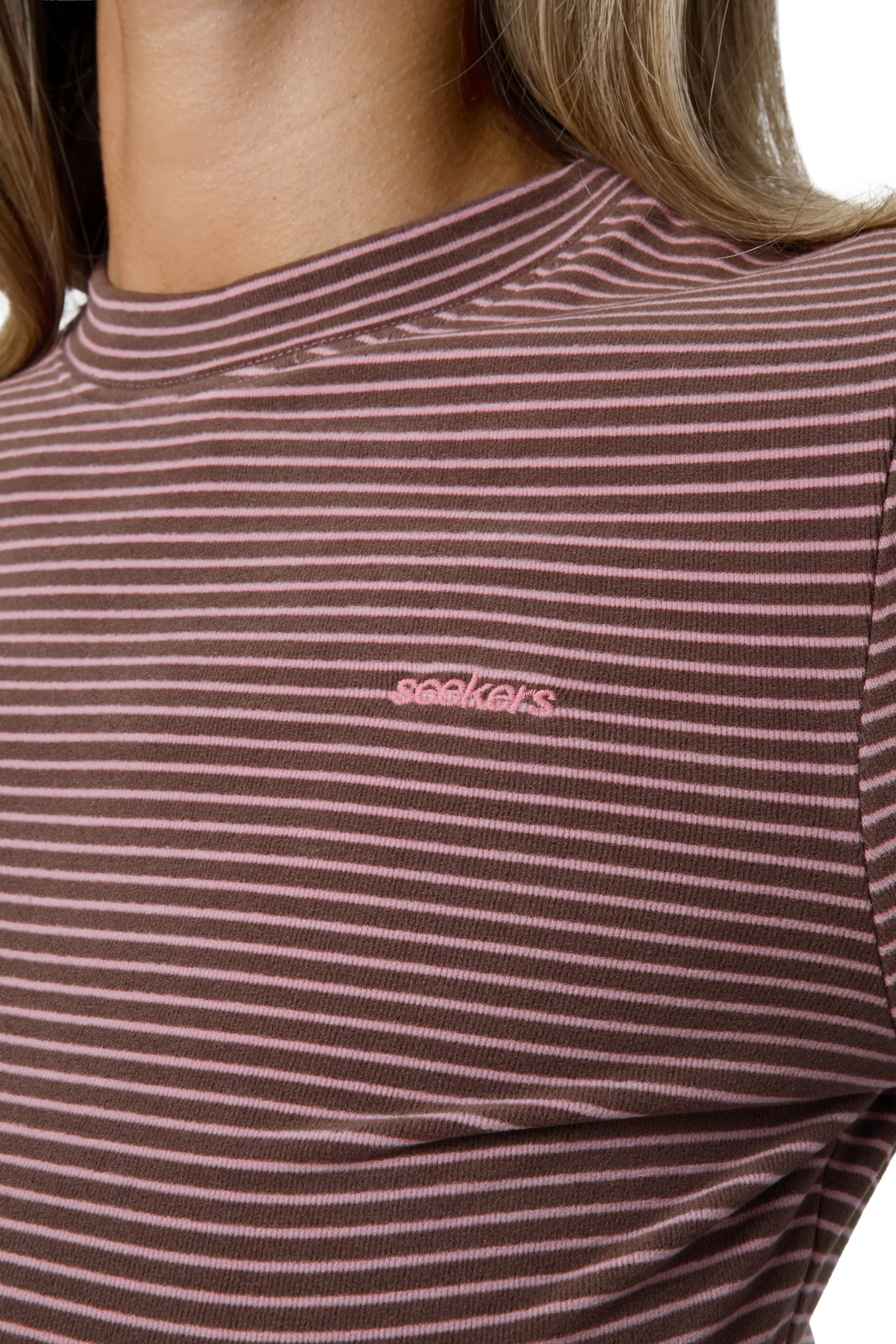Wilbur Soft Longsleeve Top in Brown - Image 3