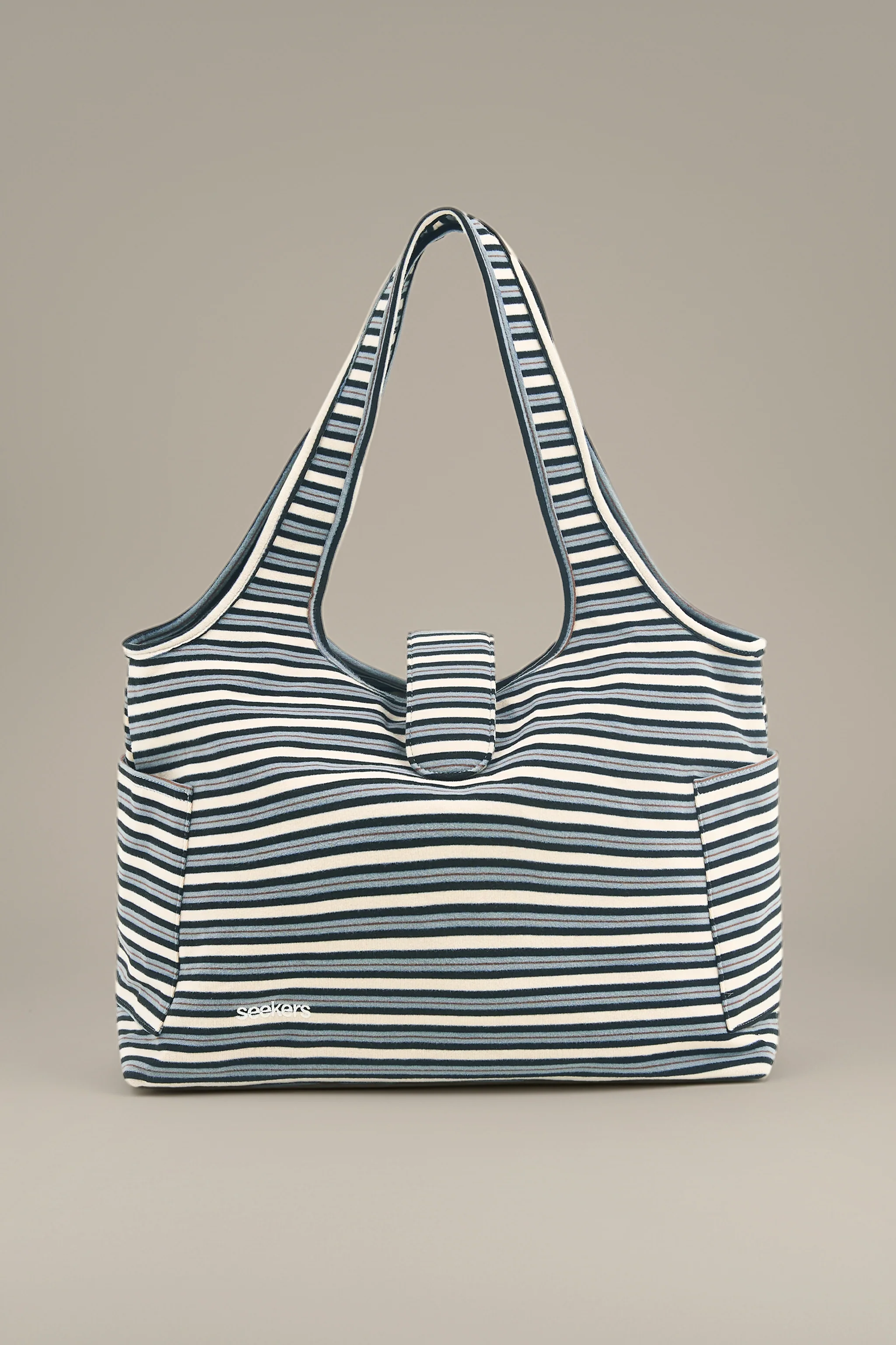 Wilkie Soft Carryall Bag in Multi Cream