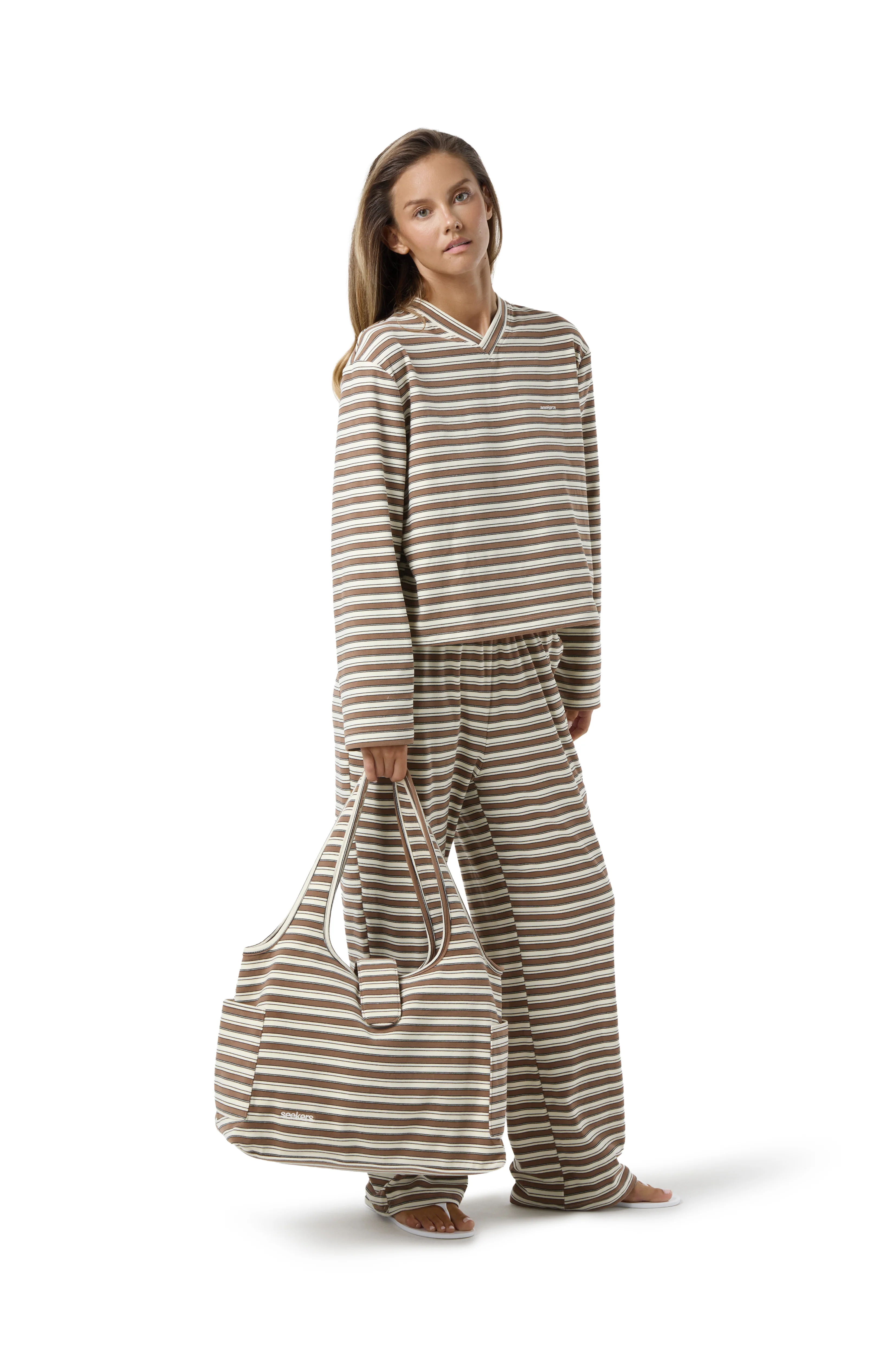 Wilkie Soft Wide Leg Pants in Hazel - Image 6